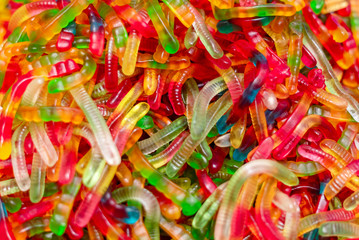 assortment of jelly candies