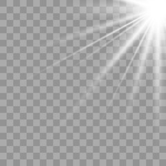 Light flare special effect.