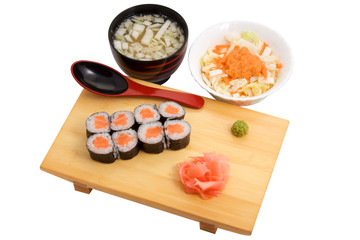lunch of Japanese food