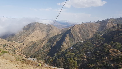 Amazing Landscape on the way from Asmara to Massawa, 2019