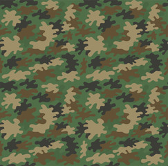 Camouflage seamless pattern. Military texture