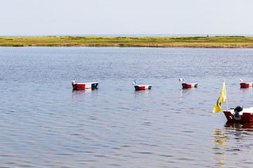 Bateau de pêche au Nouveau-Brunswick
