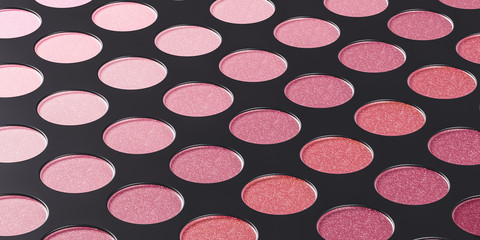 Eye shadow palette  - 3D illustration