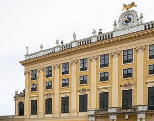 Edificio en las calles de Innsbruck , Austria, invierno de 2018
