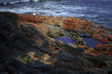 spellbinding landscape of Norwegian nature with high charming mountains and hills, wonderful rivers...
