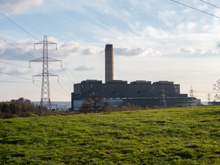 Fototapeta na wymiar Longannet Power Station