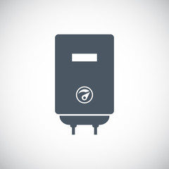 Gas boiler icon.