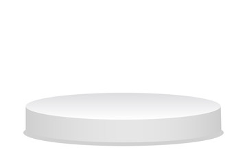 Illustration of Vector Victory Platform Template.