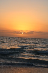 Obraz premium sunset over the sea