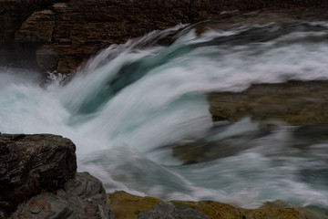 Rushing Water with Long Exposure