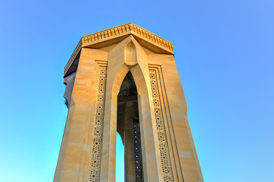 Shahidlar Monument - Baku, Azerbaijan