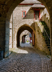Fototapeta na wymiar Historical old town of Braunfels, Hesse, Germany