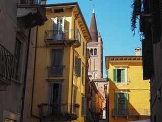 View of the city of Verona