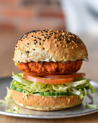vegan burger