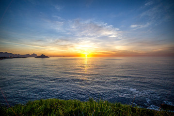 Sunrise at Rio de Janeiro