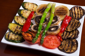 vegetables grilled