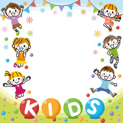 子供たちのフレーム「KIDS」