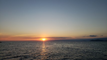 Por do sol