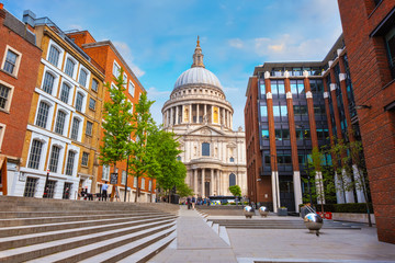 St Paul's Cathedral in London, UK