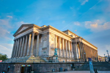 Obraz premium St George's Hall in Liverpool, UK