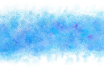 空 雲 青 夏 水彩 背景