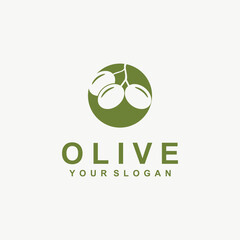 olive logo template