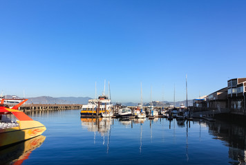 Fototapeta na wymiar Fisherman’s Wharf, San Francisco