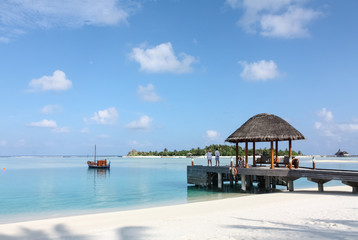 maldives island scenery