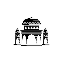 Mosque icon vector Illustration design template