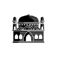Mosque icon vector Illustration design template