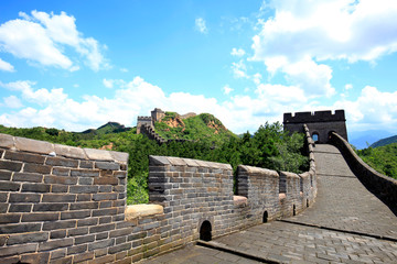 The Great Wall is in China.