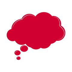 Isolated comic bubble chat. Vector illustration design