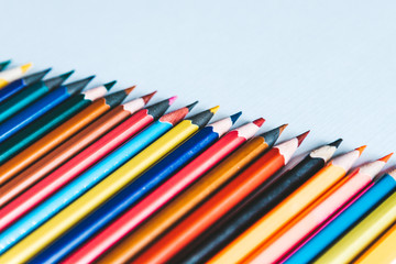 Colored Pencils Row