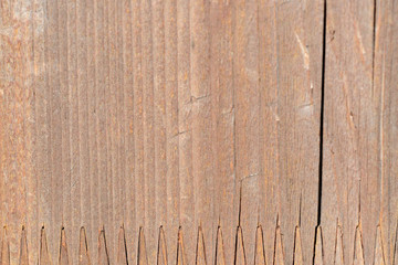 Texture of a wooden surface lit by the sun. Wooden background