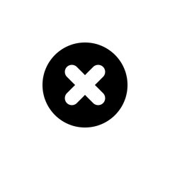 Close vector icon. Delete icon. remove, cancel, exit symbol
