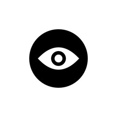 Eye icon vector. Look and Vision icon. Eye vector icon