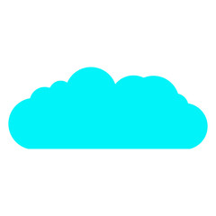 Vector cloud icon. cloud for web site, poster, placard and wallpaper. Creative modern concept. eps10