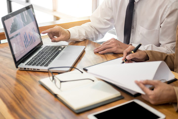 Teamwork Startup Project Planning making great discussion team Meeting working together, Brainstorming process job success in modern coworking office