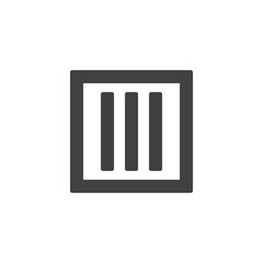 Drip dry laundromat sign vector icon. filled flat sign for mobile concept and web design. Wash machine instruction glyph icon. Symbol, logo illustration. Pixel perfect vector graphics