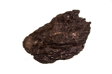 coal isolated on white background