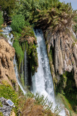 Waterfall on the sea