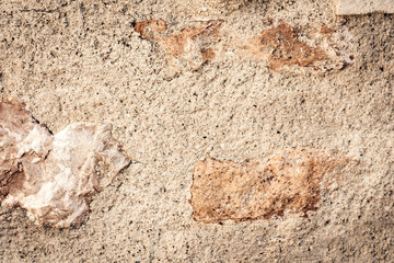 Old roughe dirty stone wall background.