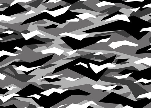 Grey modern camouflage pattern. vector background illustration for fashion, surface design for web, home decor, fashion, surface, graphic design
