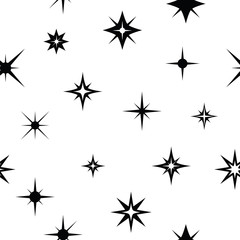 spark seamless pattern background icon.