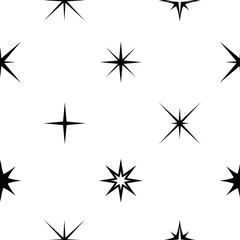 spark seamless pattern background icon.