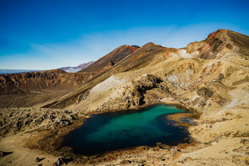 Emerald Lake, Tongariro National Park, New Zealand