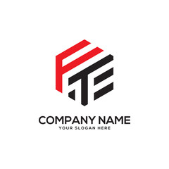 F initial logo design