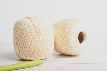 needlework yarn for crochet and knitting
