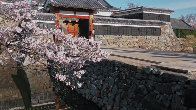 長野県松本市 松本城の門