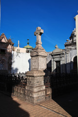 Fototapeta na wymiar Recoleta cemetery, Buenos Aires, Argentina